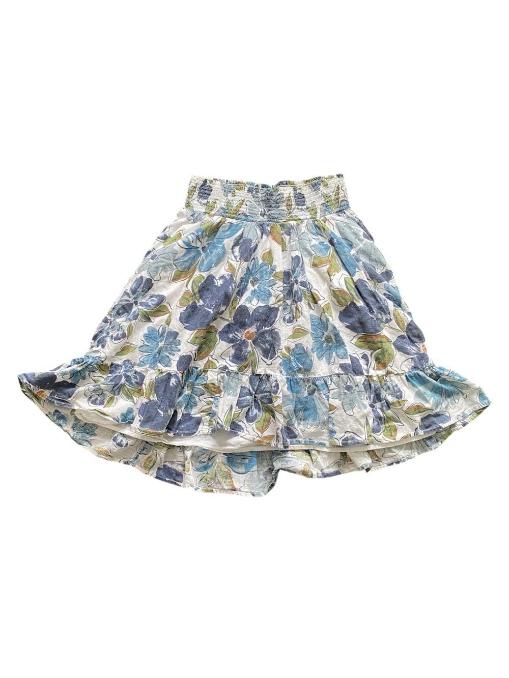 Motherhood Maternity Cotton Floral Skirt Size Medium